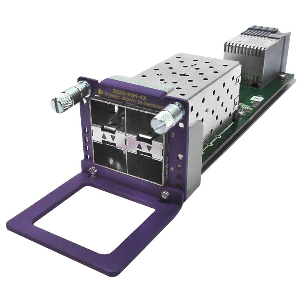 Extreme Networks 5520-VIM-4X 5520 Versatile Interface Module with four 10GbE SFP