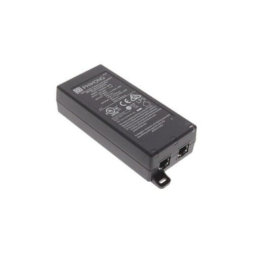 Pelco POE60U-1BTE Gigabit 802.3bt 60 W PoE Injector, Indoor, single port