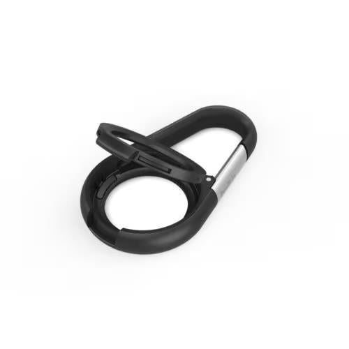 Belkin MSC008BTBK 1/Pk Secure Holder Snap Lock with Carabiner for AirTag Black