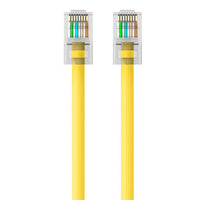 Belkin A3L980-04-YLW-S 4Ft CAT6 RJ45 Snagless Ethernet Network Cable Yellow