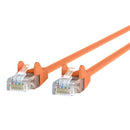 Belkin A3L980-06-ORG-S 6Ft CAT6 RJ45 Snagless Ethernet Network Cable Orange