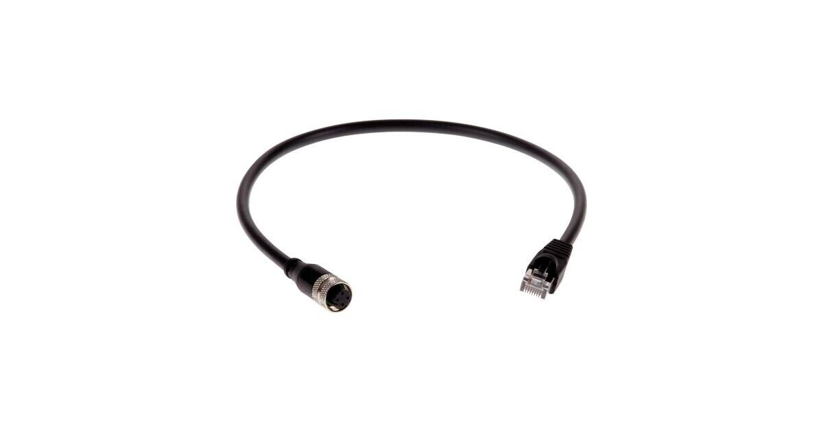 AXIS 01793-001 M12/RJ-45 Network Cable 1.64 ft M12/RJ-45 Network Cable