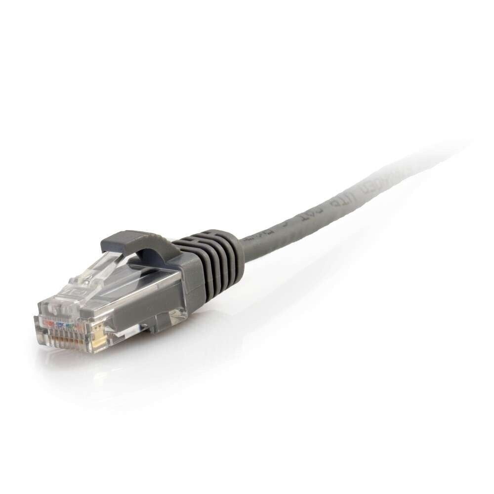 C2G 01093 7Ft (84") CAT6 Snagless RJ45 Ethernet Network Cable UTP Gray