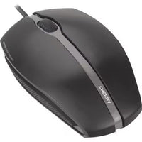 Cherry JM-0310-2 Gentix Silent Optical 1000dpi USB 3-Button Mouse Black