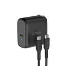 Codi WC065-C 65W USB0C GaN Wall LED Charger 5V 9V 12V 15V 20V up to 65W Black
