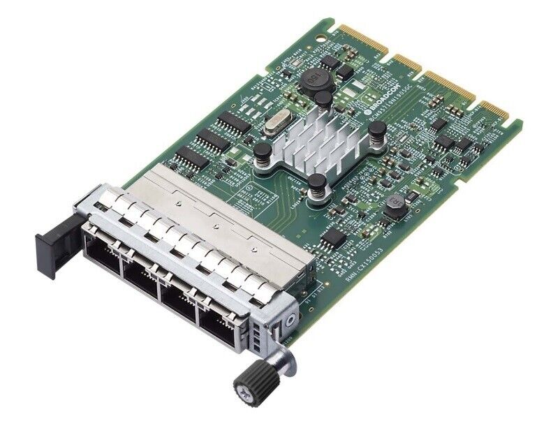 Broadcom BCM95719N1905C 4 Port 1GBase-T Network PCIe OCP3.0 Small Form SFF Card