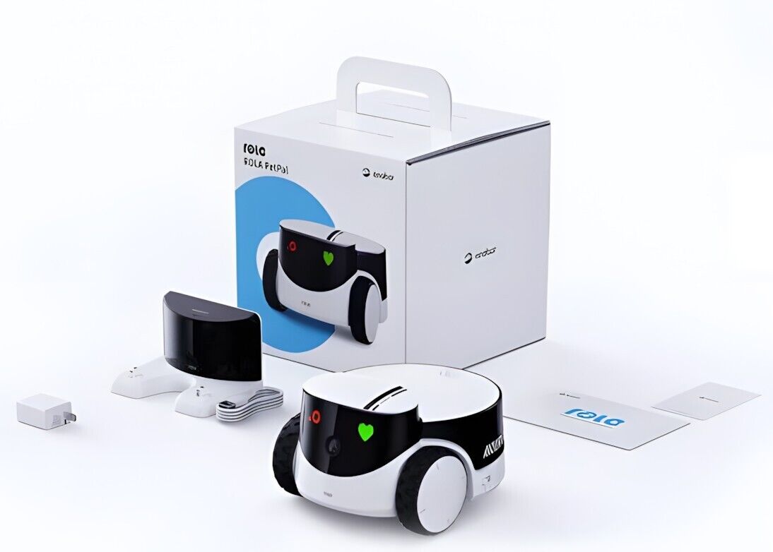 ENABOT Toy RPP01 ROLA PETPAL Robot Pet Companion Full House Movable