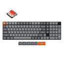 Keychron KB K17M-H1 K17 Max QMK WL Hot Swap RGB BackLight Gateron Mech Keyboard