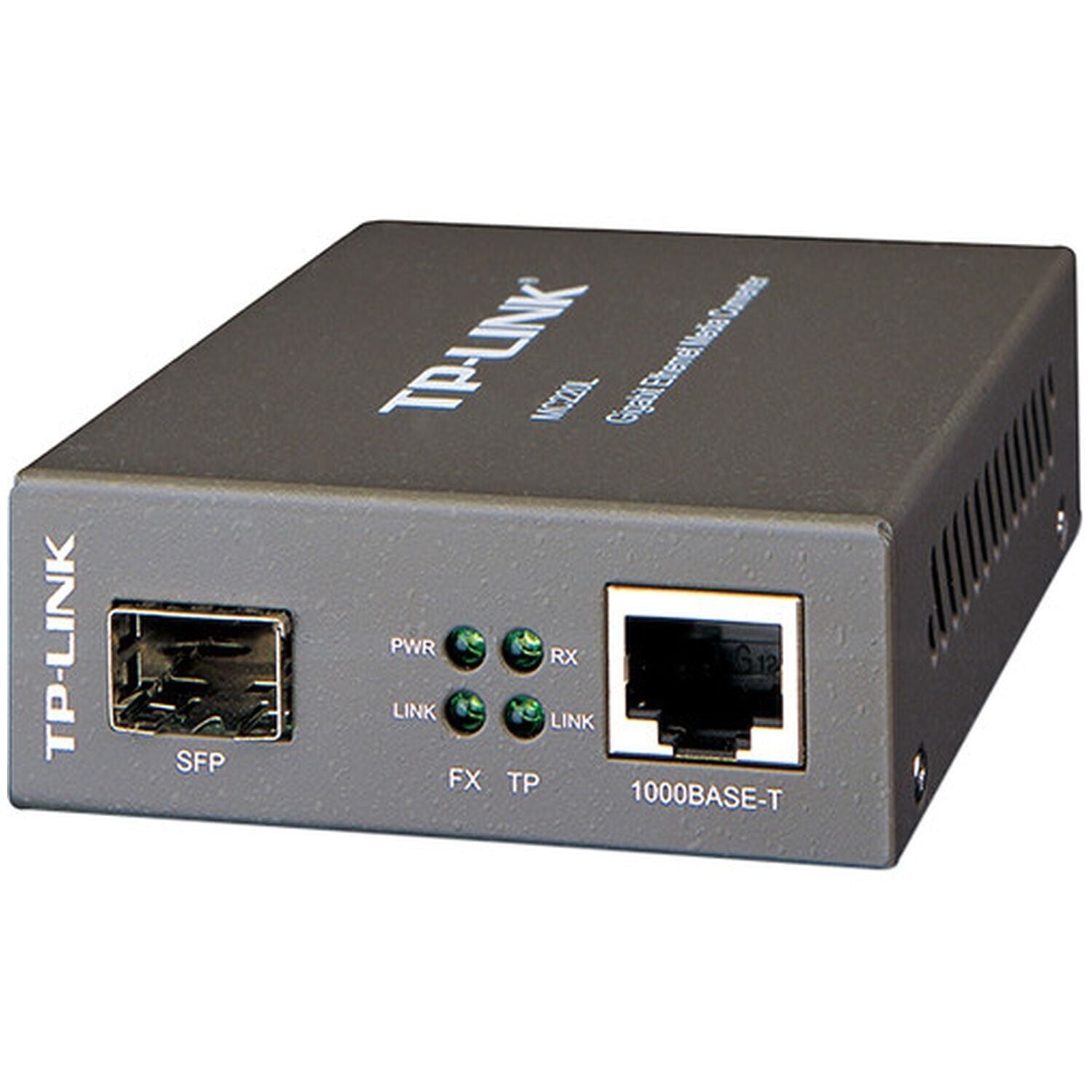 TP-Link MC220L Gigabit SFP to RJ45 Fiber Media Converter - Fiber to Ethernet