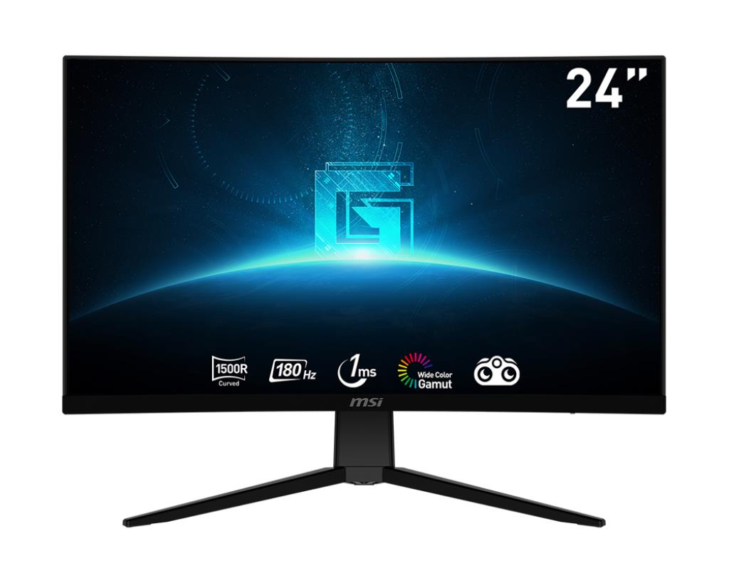MSI G2422C 24" Gaming Curved LCD Monitor 1920x1080 180Hz 1ms HDI- DP VESA Black