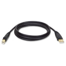 Eaton U022-006 USB 2.0 A to B Cable (M/M), 6 ft. (1.83 m)
