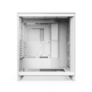 NZXT CM-H72FW-01 H7 Flow Mid Tower ATX Airflow PC Case Steel Temperd Glass White
