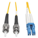 Eaton N368-02M Duplex Singlemode 9/125 Fiber Patch Cable (LC/ST), 2M (6 ft.)