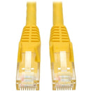 Eaton N201-001-YW Cat6 Gigabit Snagless Molded (UTP) Ethernet Cable (RJ45 M/M),