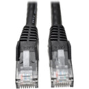 Eaton N201-001-BK Cat6 Gigabit Snagless Molded (UTP) Ethernet Cable (RJ45 M/M),