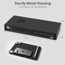 SIIG ID-US0A11-S1 16-Port Industrial USB-C PD Charging Station 600W 5V 9V 12V