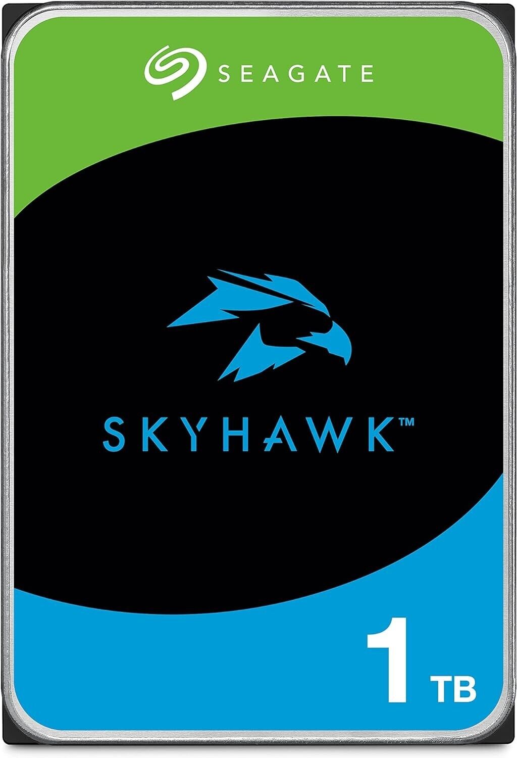 Seagate ST1000VX013 SkyHawk 1TB 3.5" Hard Drive SATA 6Gb/s 5400 Air Brown Box