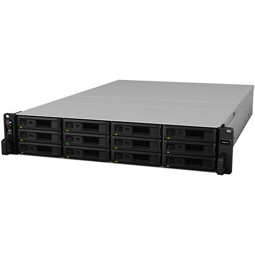 Synology RS3618XS 2U Rack Xeon D-1521 8GB 12-Bay 3.5" 2.5" 2xGBe NAS RackStation
