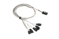 Supermicro CBL-0237L-01 MiniSAS to 4x SATA 70/70cm Copper Cable Assembly