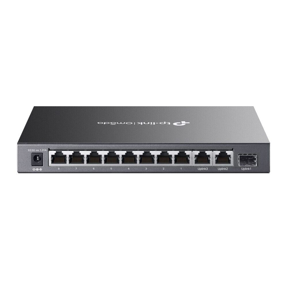 TP-Link DS111P Omaha 8x 100Mbps 3x Gbps Unmanaged Desktop Switch w 8 Port PoE+