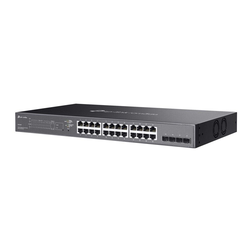 TP-Link SG2428P JetStream 28-Port Gigabit Smart Managed Switch with 24-Port PoE+