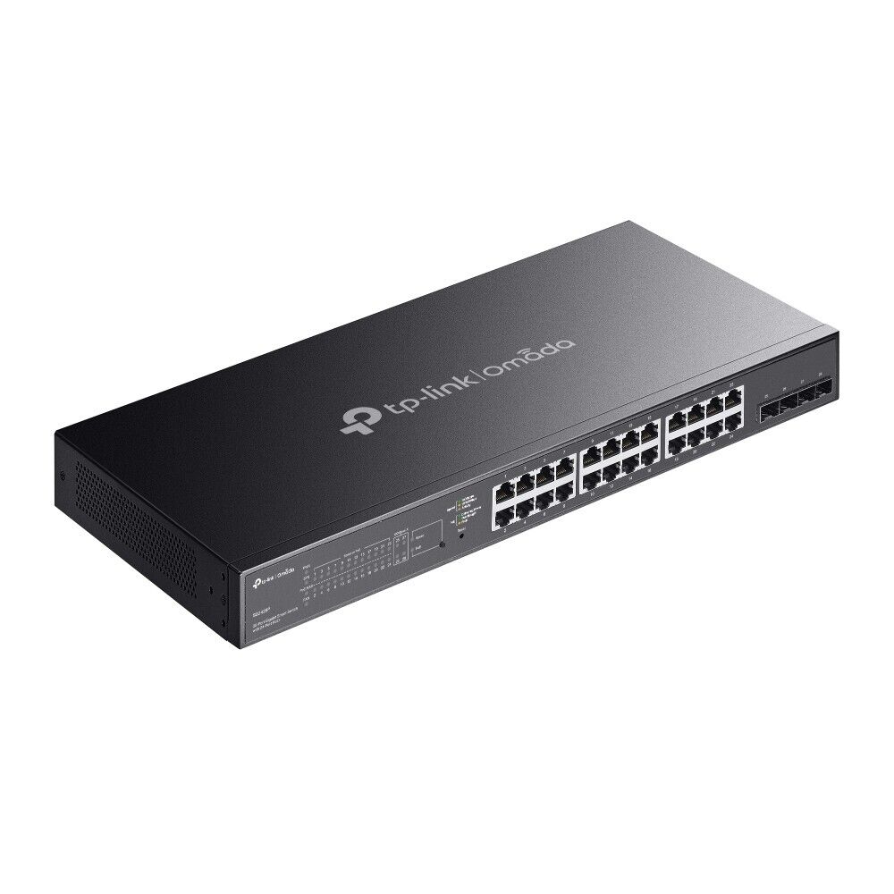 TP-Link SG2428P JetStream 28-Port Gigabit Smart Managed Switch with 24-Port PoE+