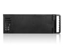 iStarUSA D-400 4U Compact Rachmount Chassis ATX microATX Aluminum Alloy Black