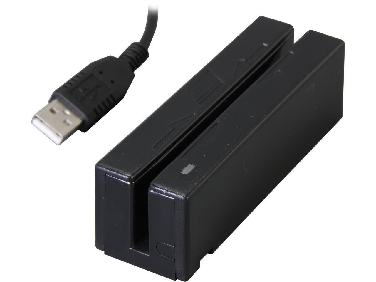 Magtek 21040102 Mini USB Swipe Reader (Tracks 1, 2 and 3, HID) -Color: Black