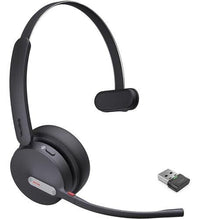 Yealink 1208665 BH70 Teams Mono Bluetooth USB-A Black Business Headset w Bag