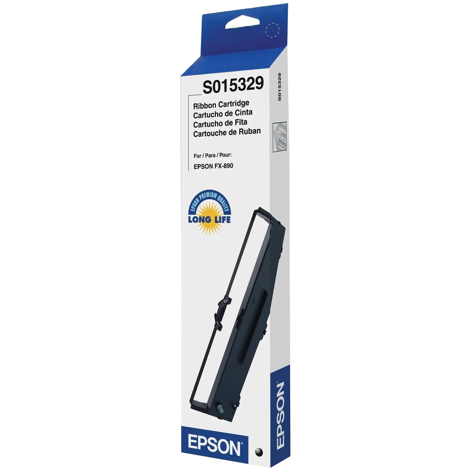 Epson S015329 Black Ribbon (Single) for FX-890