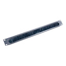 APC AR8429 19" Horizontal Cable Organizer 1U with Brush Strips Entry Exit Black
