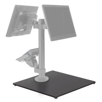 HAT Design Works MNMT10-SM-FS14X14B 14" x 14" x .25" Medium Freestanding Base