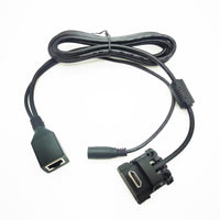Ingenico CAB350901 2m Ethernet cable with RJ45 socket termination