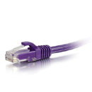 C2G 27801 3Ft CAT6 Snagless UTP Ethernet Network RJ45 Patch Cable Purple