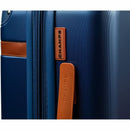 CHAMPS S1016C-NAVY Vintage Hardside Carry-On TSA Lock 360-Wheel USB Port Navy