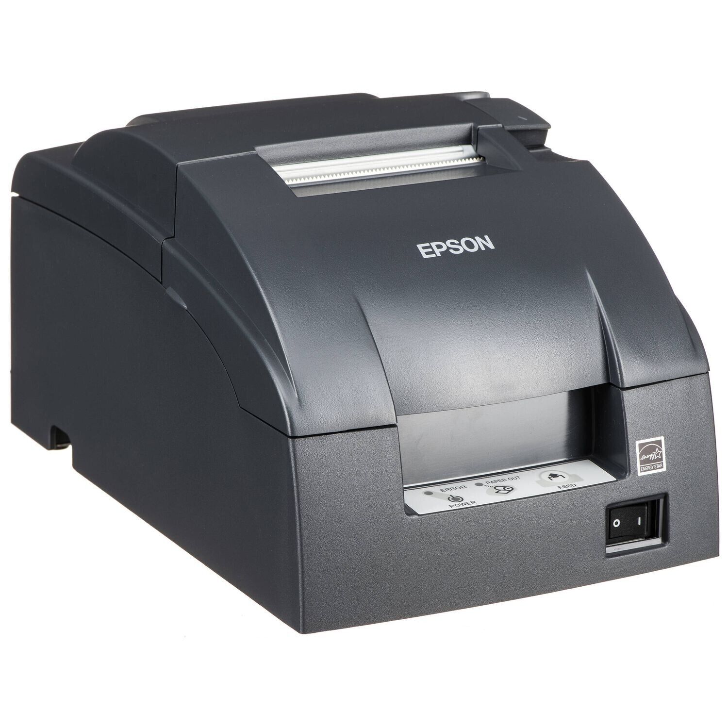 Epson C31C514A7871 TM-U220B POS Dot Matrix Impact Receipt Printer Dark Gray