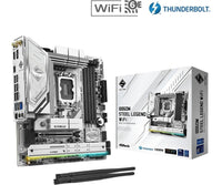 ASRock B860M STEEL LEGEND WIFI 6E Intel B860 LGA1851 Intel Core Ultra Processors