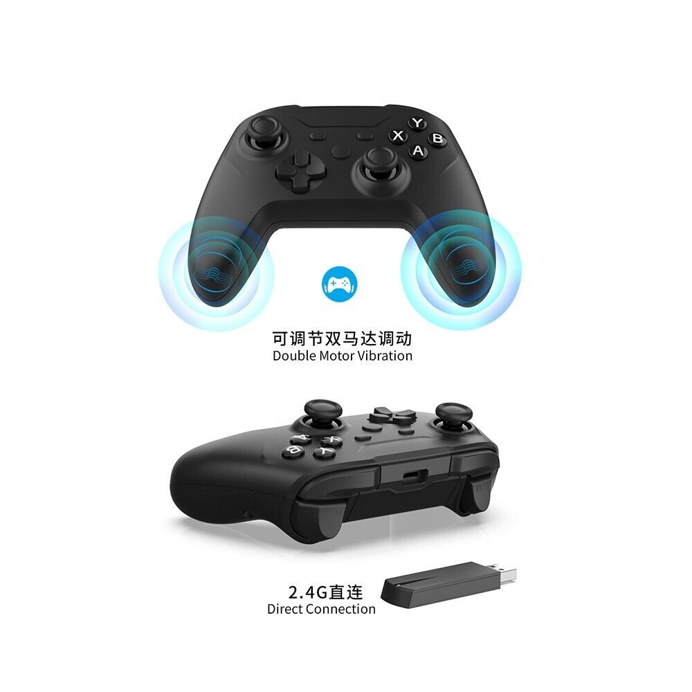 DOBE TYX-3618B Steam Controller, Wireless Gaming Controller for Steam/Steam Deck