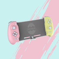 DOBE TNS-1188 PINK&YELLOW Eggshell Controller Gripcon Switch Controller
