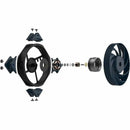 Cooler Master MFZ-M2NN-32NPK-R1 120x120x27mm 2-Ball Bearing Case Fan NoLED Black