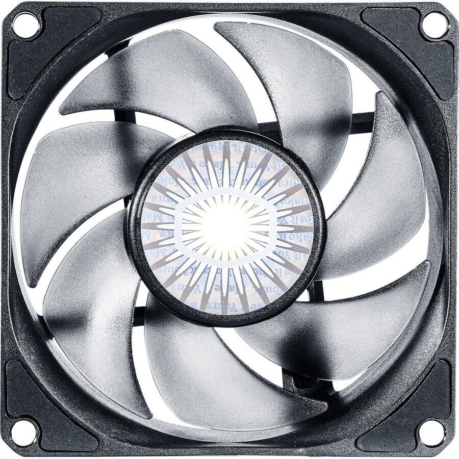 Cooler Master MFX-B8NN-25NPK-R1 80x80x25mm Rifle Bearing Case Fan Non-LED Black