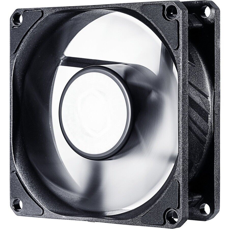 Cooler Master MFX-B8NN-25NPK-R1 80x80x25mm Rifle Bearing Case Fan Non-LED Black