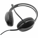 Cyber Acoustics AC-4014 Stereo USB-C Over the Head Headset w Boom Mic 6Ft Cord