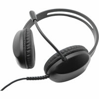 Cyber Acoustics AC-4014 Stereo USB-C Over the Head Headset w Boom Mic 6Ft Cord