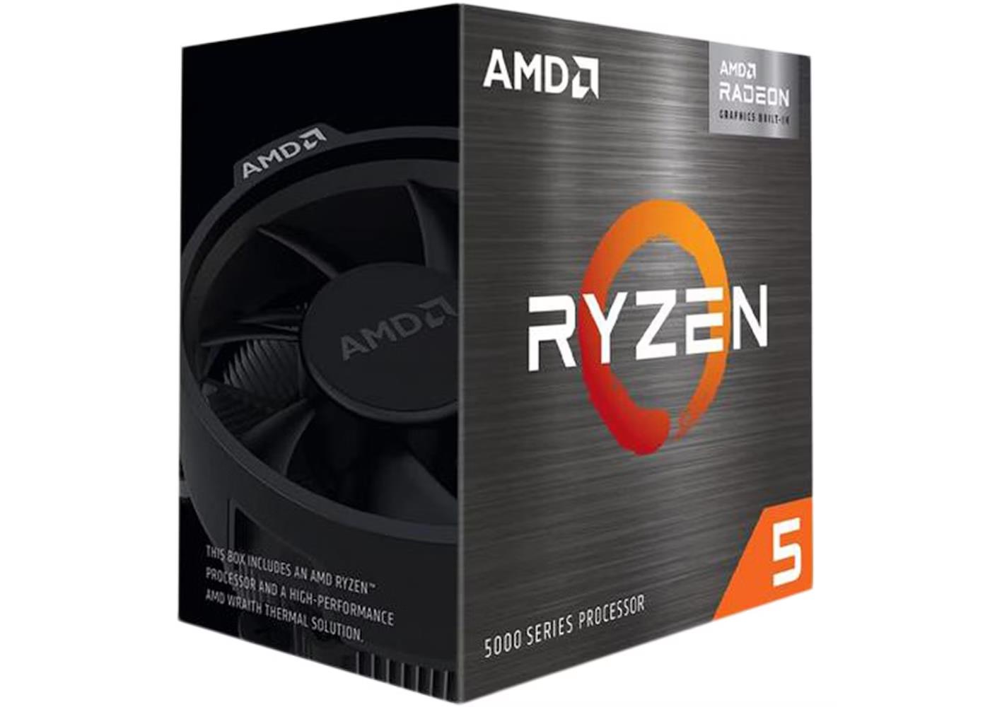 AMD 100-100000252BOX Ryzen 5 G-Series 5600G Hexa-core (6 Core) 3.90GHz Processor