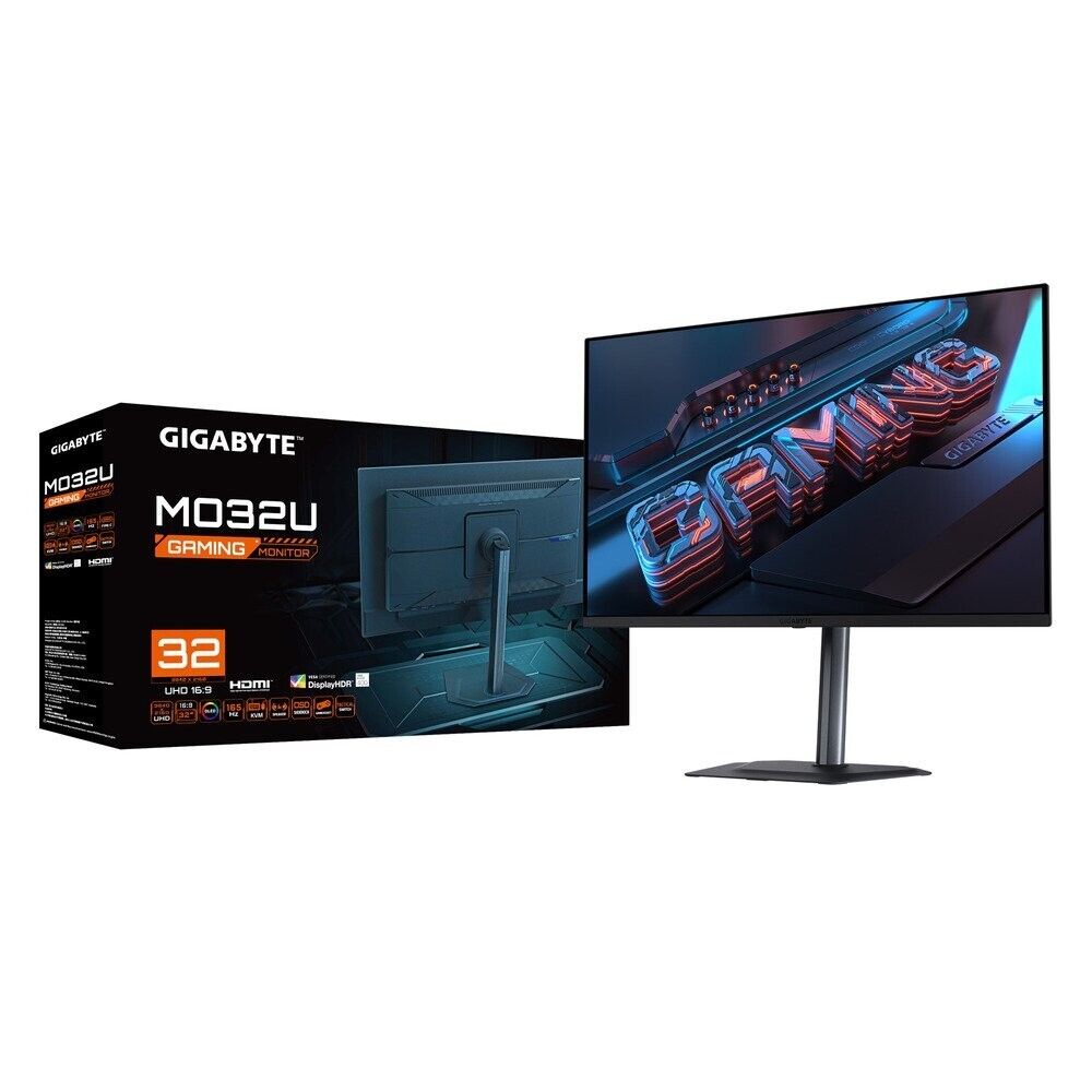 Gigabyte MO32U 32" QD-OLED Gaming Monitor - UHD 3840x2160-165Hz - 0.03ms GTG