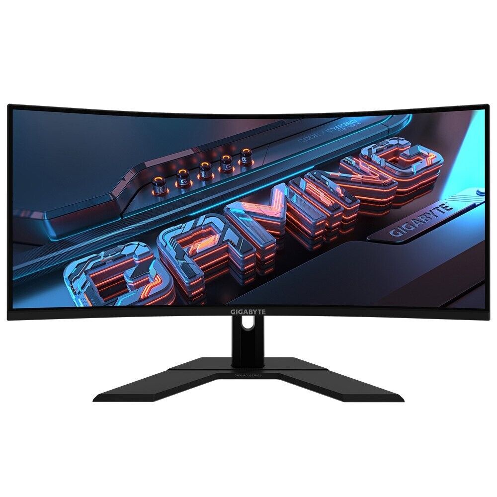 Gigabyte GS34WQC US1 34" VA Curved Gaming Monitor WQHD 3440x1440-120Hz/OC 135Hz