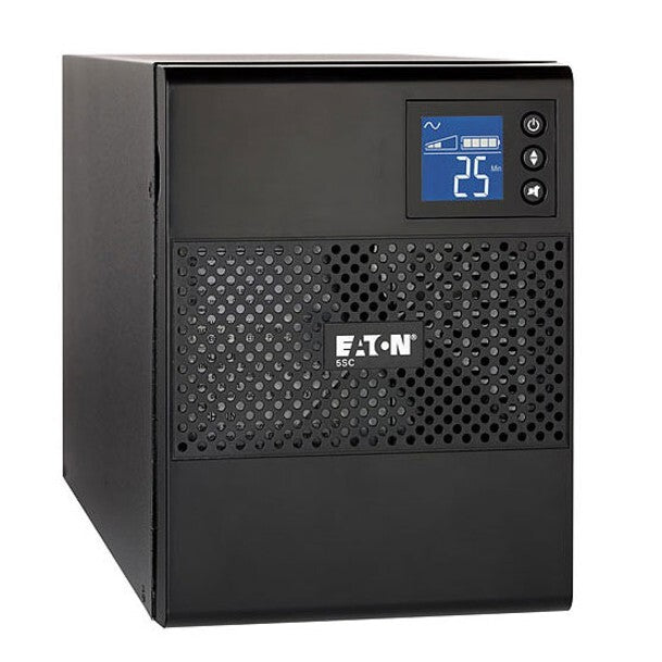 Eaton 5SC1500 8-Outlet UPS AVR Battery Backup Tower USB RJ45 RS232 1080W 1500VA