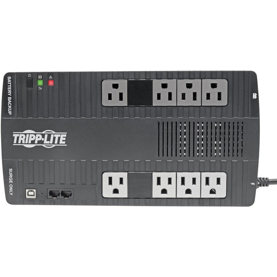 Eaton AVR550U 8-Outlet UPS AVR USB Desk Wall 300W 120V 4x Battery Power 550VA
