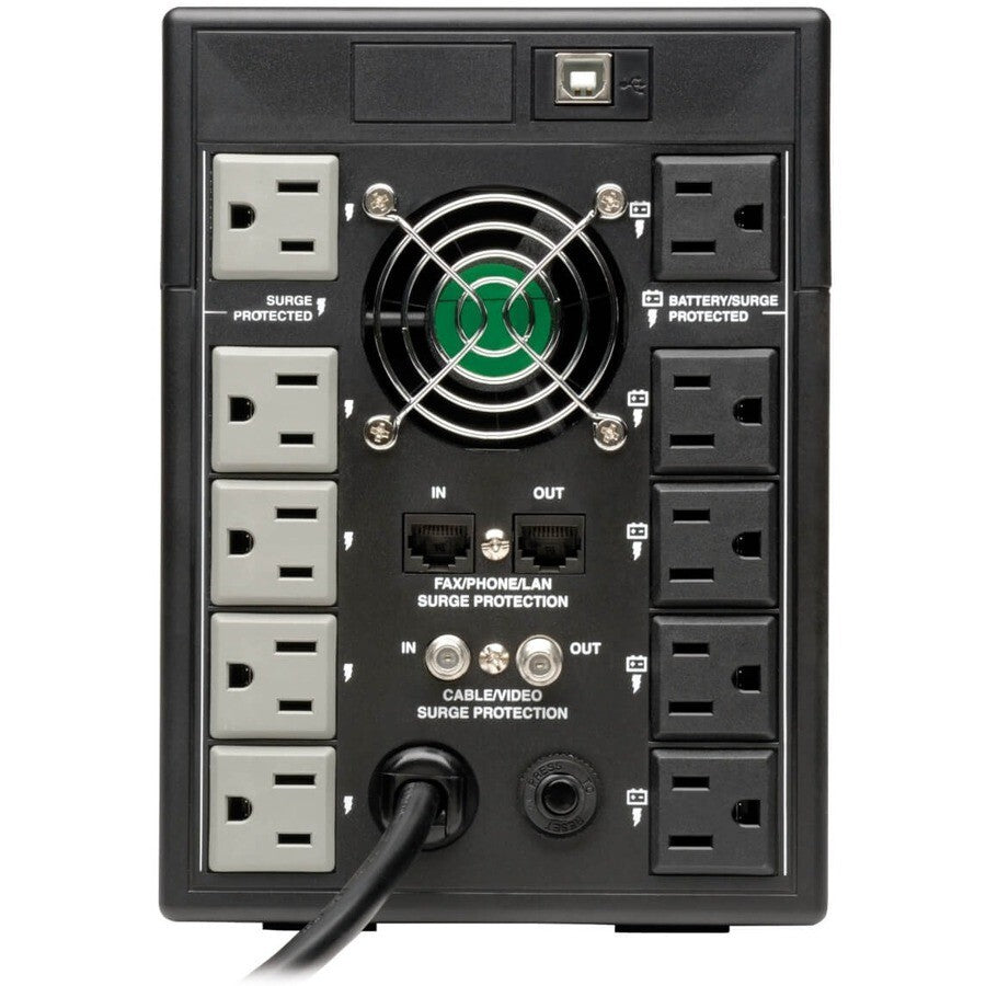 Eaton SMART1500LCDT 8-Outlet UPS AVR USB LCD Tower 900W 5x Battery Power 1500VA